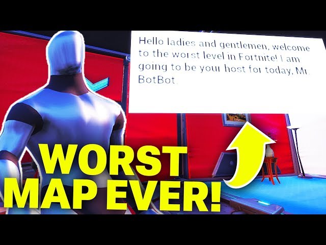This is Literally The Worst Fortnite Level in Creative Mode | Wertandrew Creative Map