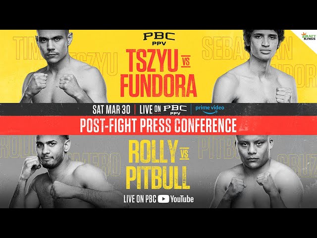 Post-Fight Press Conference | #TszyuFundora & #RollyPitbull