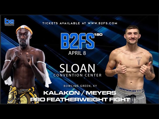 B2 Fighting Series 180 | Olieng Kalakon vs Chris Meyers 145 Pro