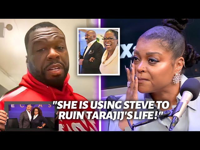 50 Cent Reveals How Oprah Is Using Steve Harvey To Blackball Taraji
