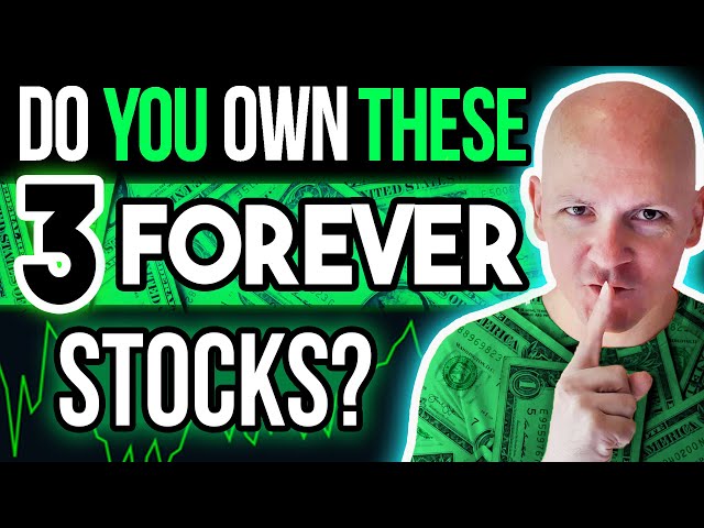 3 Stocks to Own Forever | Buffett Owns 887 Million Shares of One of Them