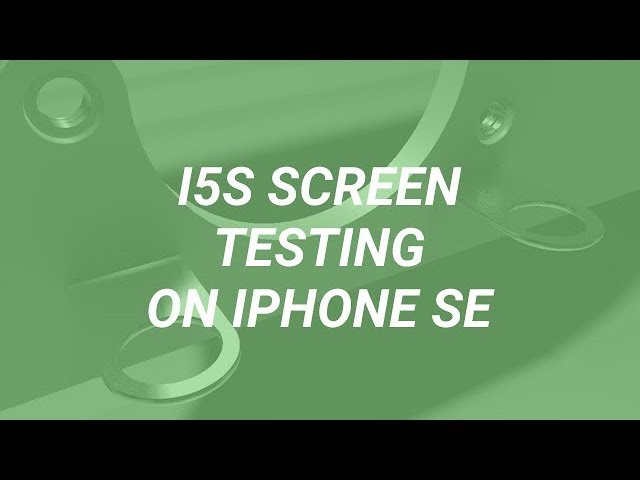 iPhone 5S LCD Test on iPhone SE? - Check the Compatibility Out!