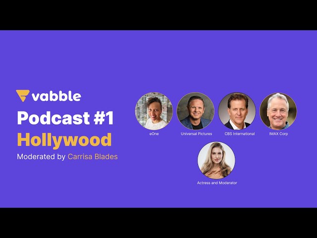Vabble Podcast: Vabble Film board and the future of the industry