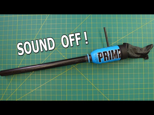 Make a PRIME Super Loud Air Horn in 5 Minutes, Easy $5 or less DIY