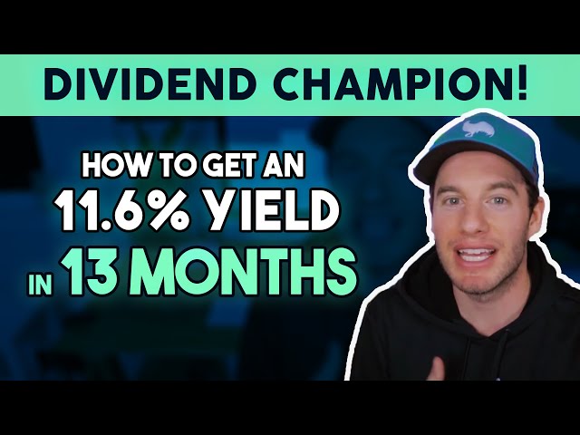 Selling a Covered Call Option on a Dividend Champion for Safe, High Income (10%-Plus Yield!)