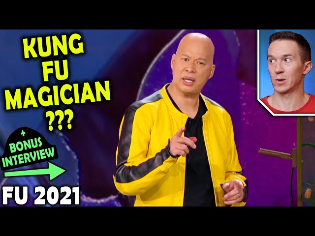 Magician REACTS to (and interviews) Ray Lum MAGIC BUILDER on Penn and Teller FOOL US 2021