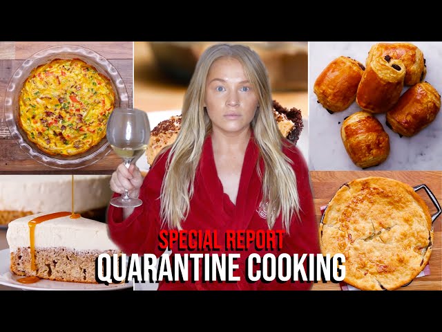 5 TASTY RECIPES FOR A GLOBAL PANDEMIC (Quarantine Cooking With Alix)