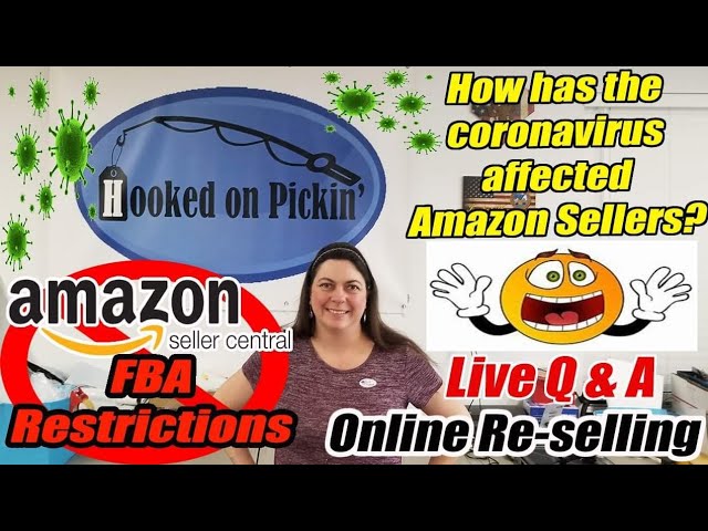 Amazon FBA Restrictions Because Of The Covid-19 Coronavirus Pandemic Online Re-selling