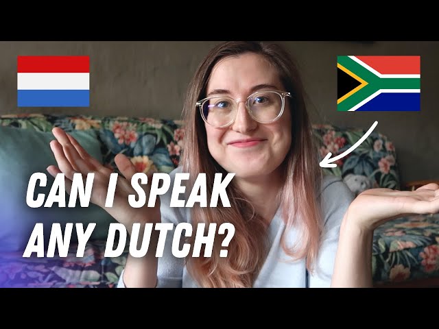 Trying to speak DUTCH without ever learning it (as an Afrikaans person)