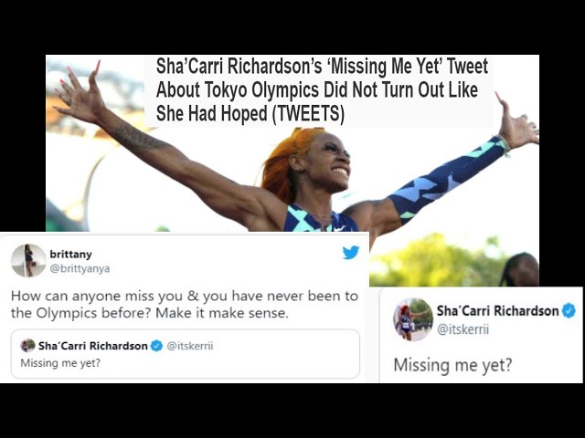 😐😐Sha'Carri Richardson tweet about the Tokyo Olympics BACKFIRES SMH!!!   *RANT*