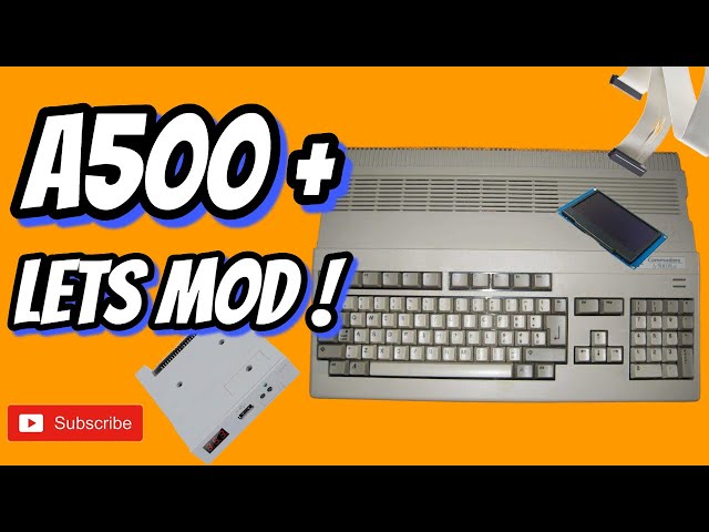Amiga 500 Plus: Installing Gotek the Tough Way