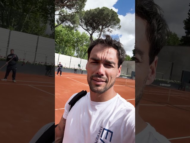 Ciao Fabio 👋🇮🇹 #ibi24 #tennis #fognini