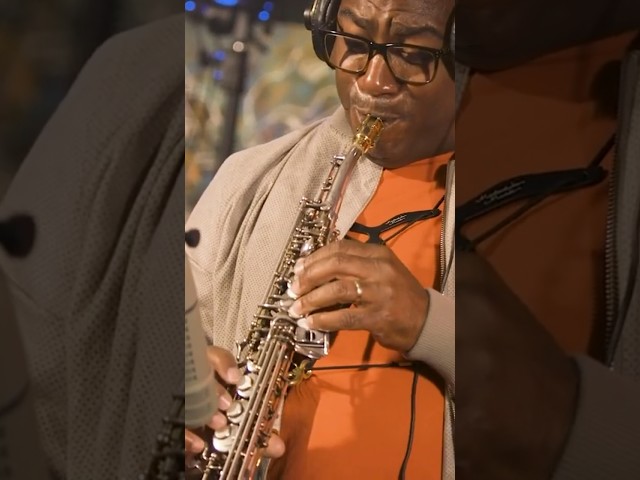 Keith Loftis on saxophone with The Baylor Project #sopranosax #jazz