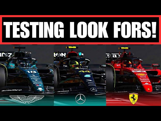 Three Things To Look Out For At The 2024 F1 Testing