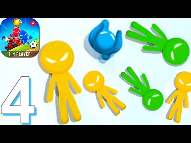 Stickman Party - Gameplay Walkthrough Part 4 New Levels New Update (Android Gameplay)