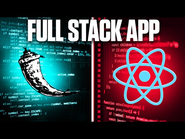 Python + JavaScript - Full Stack App Tutorial
