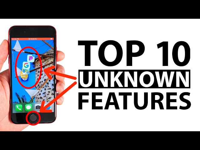 Top 10 Unknown iPhone SE Features! (iOS 13.4.1)