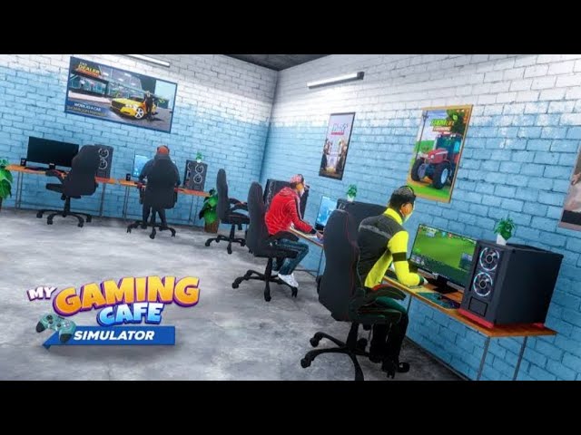 I opened my new gaming cafe 🤯 || gaming with aliza
