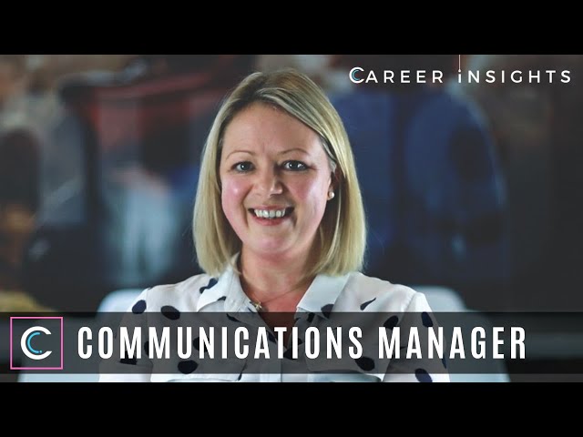 Communications Manager - Career Insights (Careers in Communications & PR)