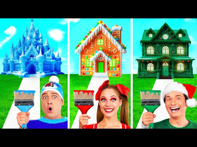 Eine Farbige Haus Challenge | Haus an Weihnachten von Fun Teen