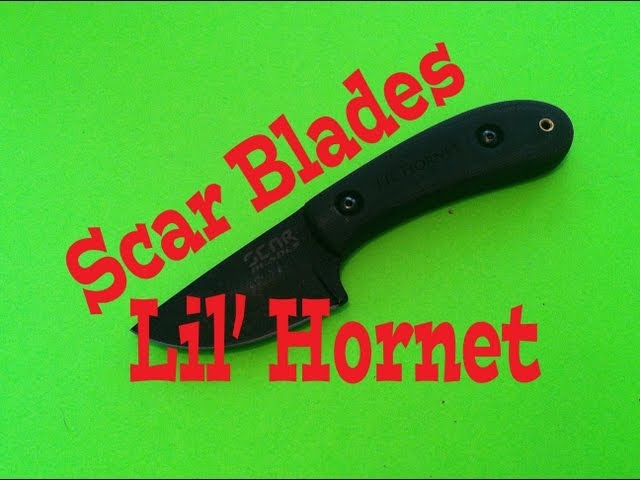 Scar Blades Lil' Hornet Field Test & Knife Review