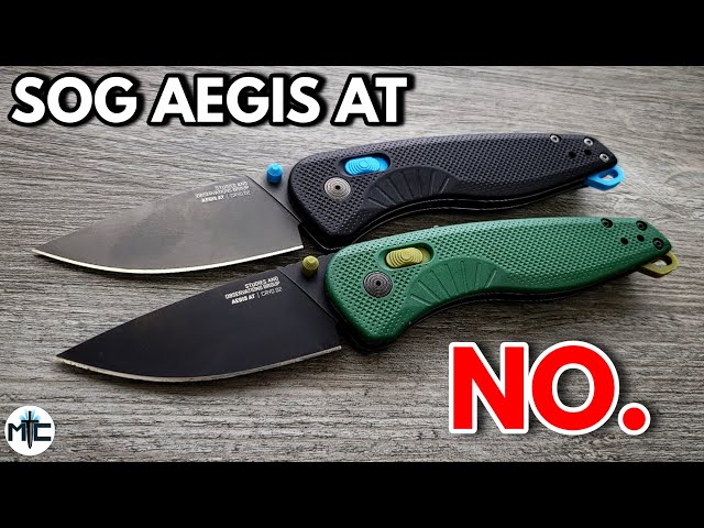 SOG Aegis AT Folding Knife - Overview and Review