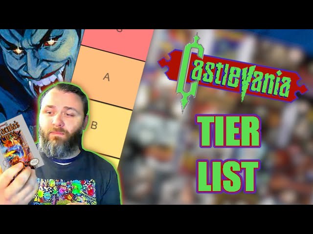 Trust me, I'm right about this - Castlevania tier list