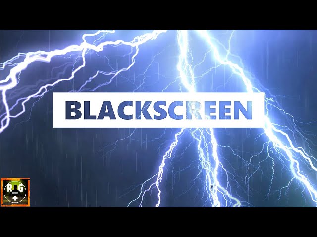 🔴 Heavy Thunderstorm Sounds | BLACKSCREEN | 9 hours - Sleep, Study, Relax - ⛈️