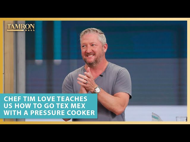 Chef Tim Love Teaches Us How to Go Tex Mex with Our Pressure Cooker
