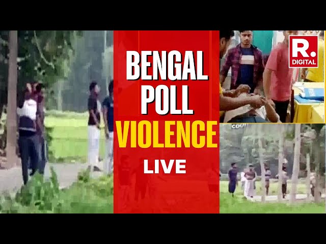 Violence Grips West Bengal As Voting Begins; Stone Pelting Reported In Cooch Behar