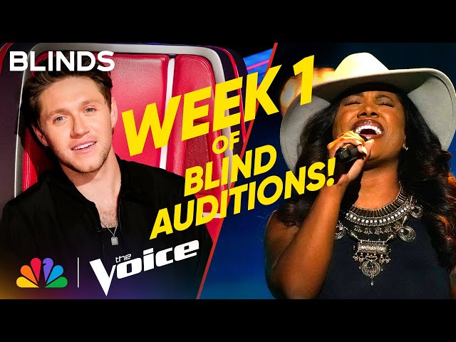 The Best Performances from the First Week of Blind Auditions | The Voice | NBC