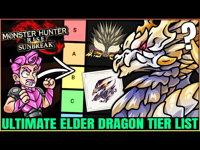 100% Correct PERFECT Elder Dragon Tier List - Best Ranking Before Monster Hunter 6!