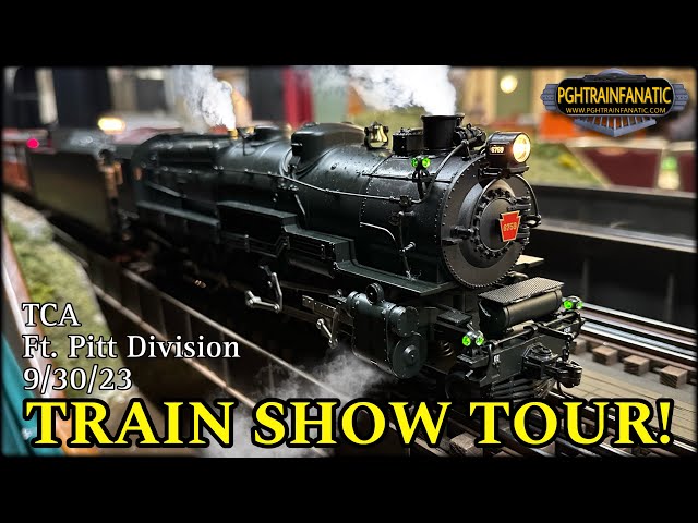 TOUR Another AWESOME TCA TRAIN SHOW!! Ft. Pitt Division