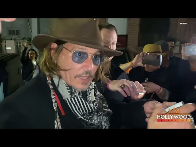 Johnny Depp Jokes with Fans amid Legal Battle with Amber Heard