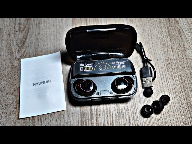Hyundai HY-T18 TWS True Wireless Bluetooth Earbuds (Review)