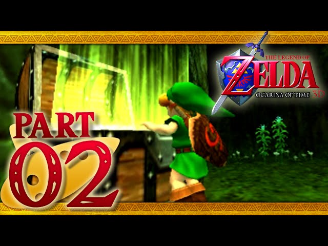 The Legend of Zelda: Ocarina of Time 3D - Part 2 - Inside The Deku Tree