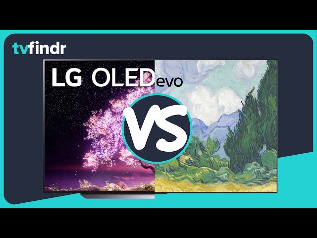 LG C1 vs G1 - Wie viel Unterschied macht das OLED evo Panel? // tvfindr.com