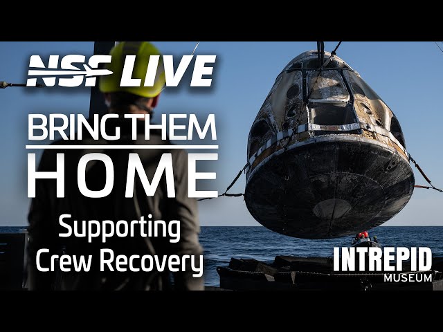 NSF Live: SPLASHDOWN - How Does NASA Recover Crew from Space?