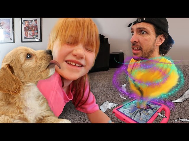 Adley found a LOST PUPPY!!  Surprising Barbie with Cartoon Magic to visit the Dream House in Roblox