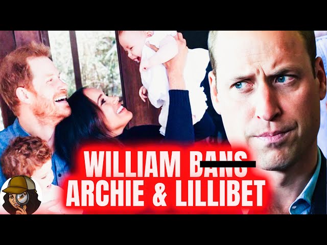 William DELUSION Reaches NEW Heights|Thinks He Can BÄN Archie & Lilibet|Hopes Kate Can Dis….