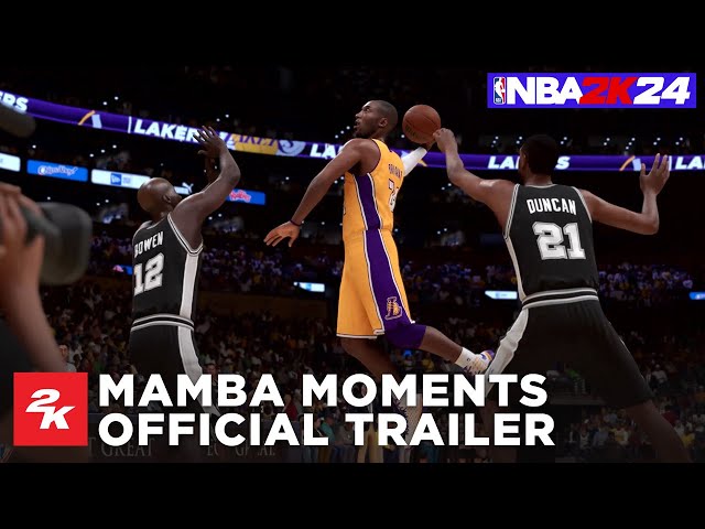 NBA 2K24 | MAMBA MOMENTS™ Trailer | 2K