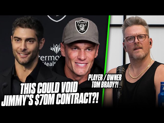 Jimmy Garoppolo Failed Physical, Tom Brady Rumored To Be Raiders Owner / Quarterback | Pat McAfee