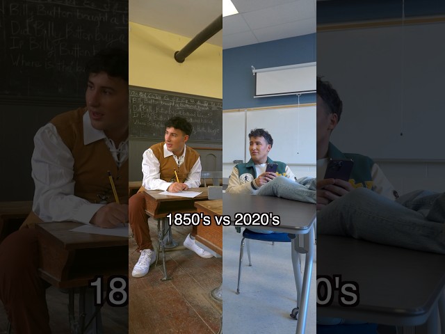 1850’s vs 2020s : SCHOOL ✏️