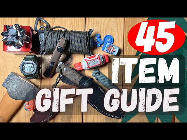 Complete Gift Guide For BUSHCRAFT/EDC/SURVIVAL/CAMPING