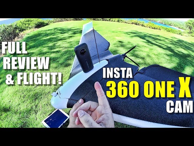 INSTA 360 ONE X Camera Review & Drone Flight Test - Parrot Disco 4G LTE Mod 🔥🚀