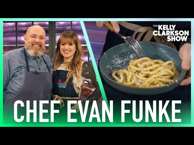 Kelly Clarkson Hilariously Attempts Handmade Pasta With Chef Evan Funke