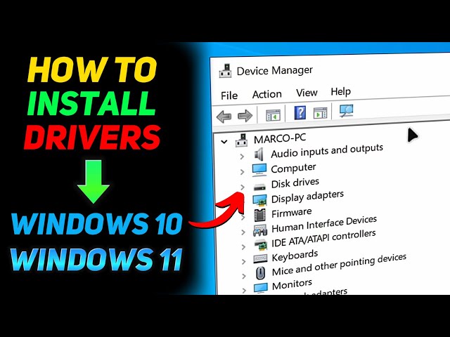 How to Install Drivers on Windows 10/11 (Beginner Tutorial)