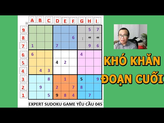 #Game Expert Sudoku Ask For Help Game Nhờ Giải Hộ 045- Khó Khăn Đoạn Cuối