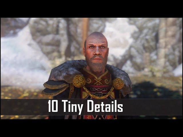 Skyrim: Yet Another 10 Tiny Details That You May Still Have Missed in The Elder Scrolls 5 (Part 27)