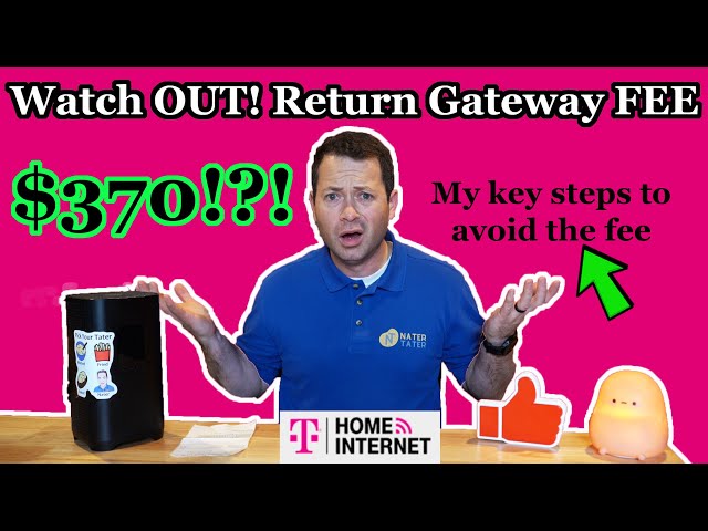 ✅ Steps To Avoid The Gateway Return Fee - T-Mobile 5G Home Internet - FAQ #9